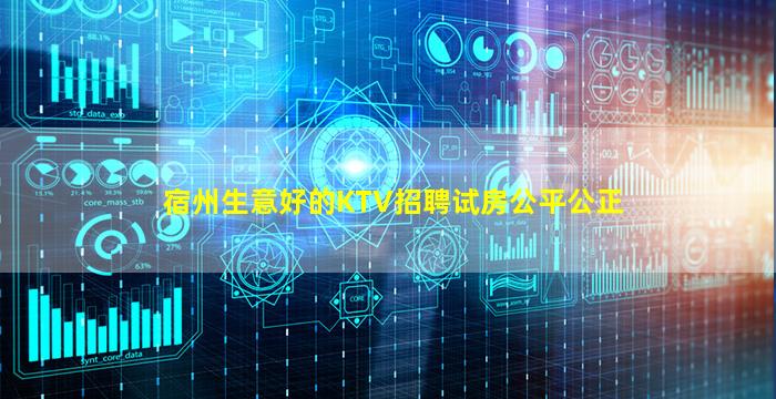宿州生意好的KTV招聘试房公平公正